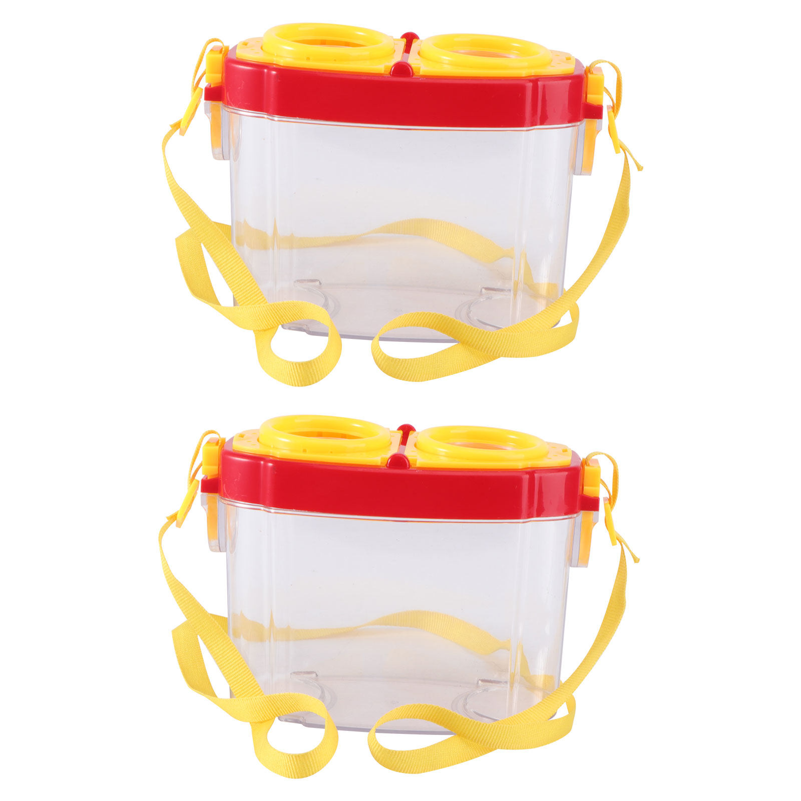 Science Toys - 2Pcs Insect Observation Boxes Magnifier Glass