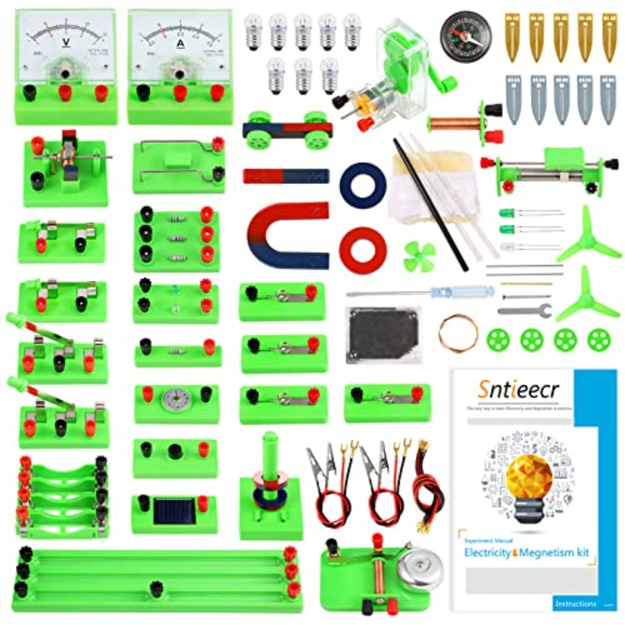 Science Nature - Science Magnetism Kit for:Plastic, Red, Hands-on