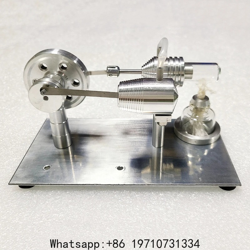 Science Toys - Hot Air Engine Alternator Aluminum Alloy