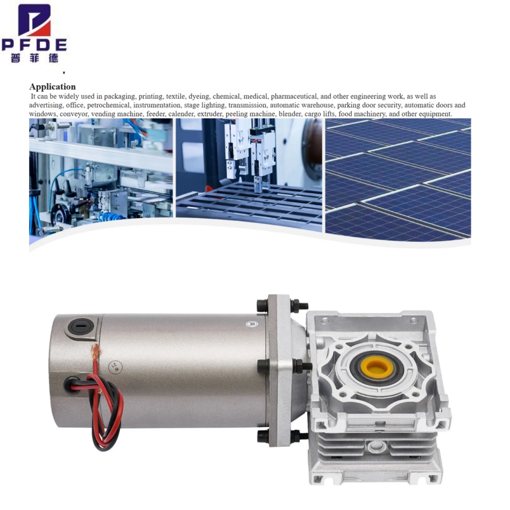 200W DC Gear Motor 12V 24V+NMR – Robot Arm Motor recenzja i cena
