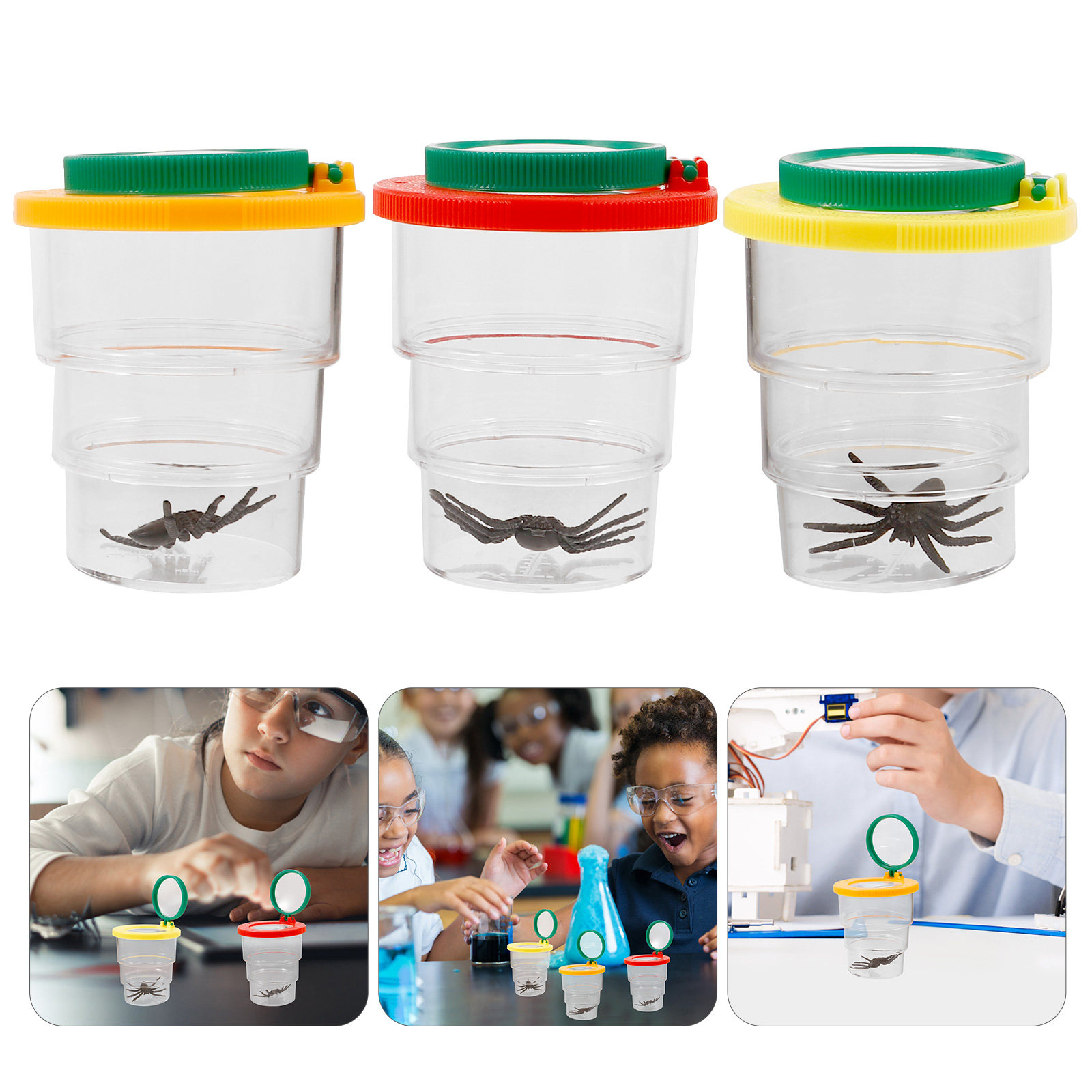 3Pcs Magnifying Insect Observa – Science Toys recenzja i cena