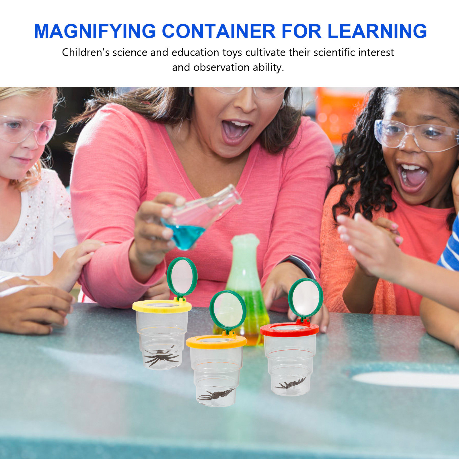 3Pcs Magnifying Insect Observa – Science Toys recenzja i cena