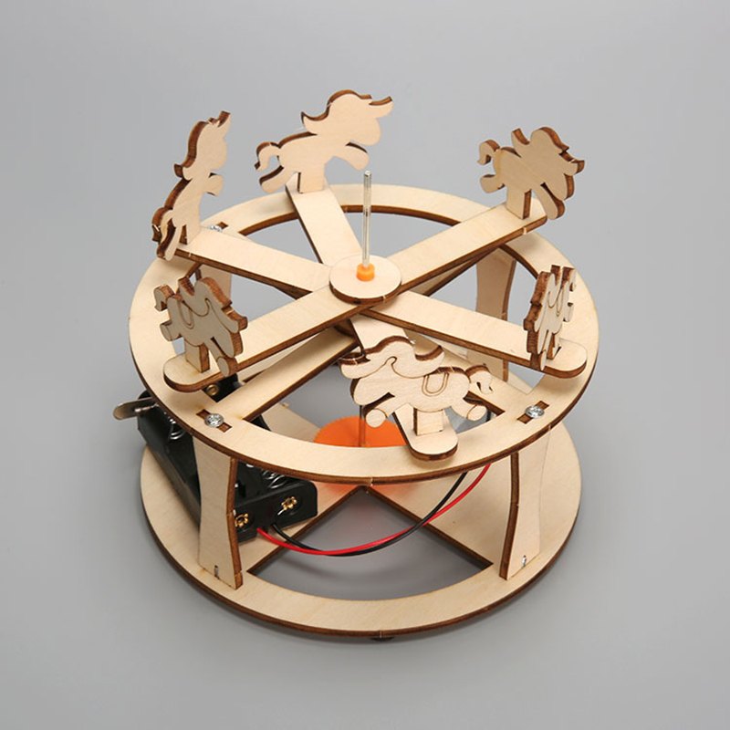 HUAHUABuild Your Own Carousel  – Science Toys recenzja i cena