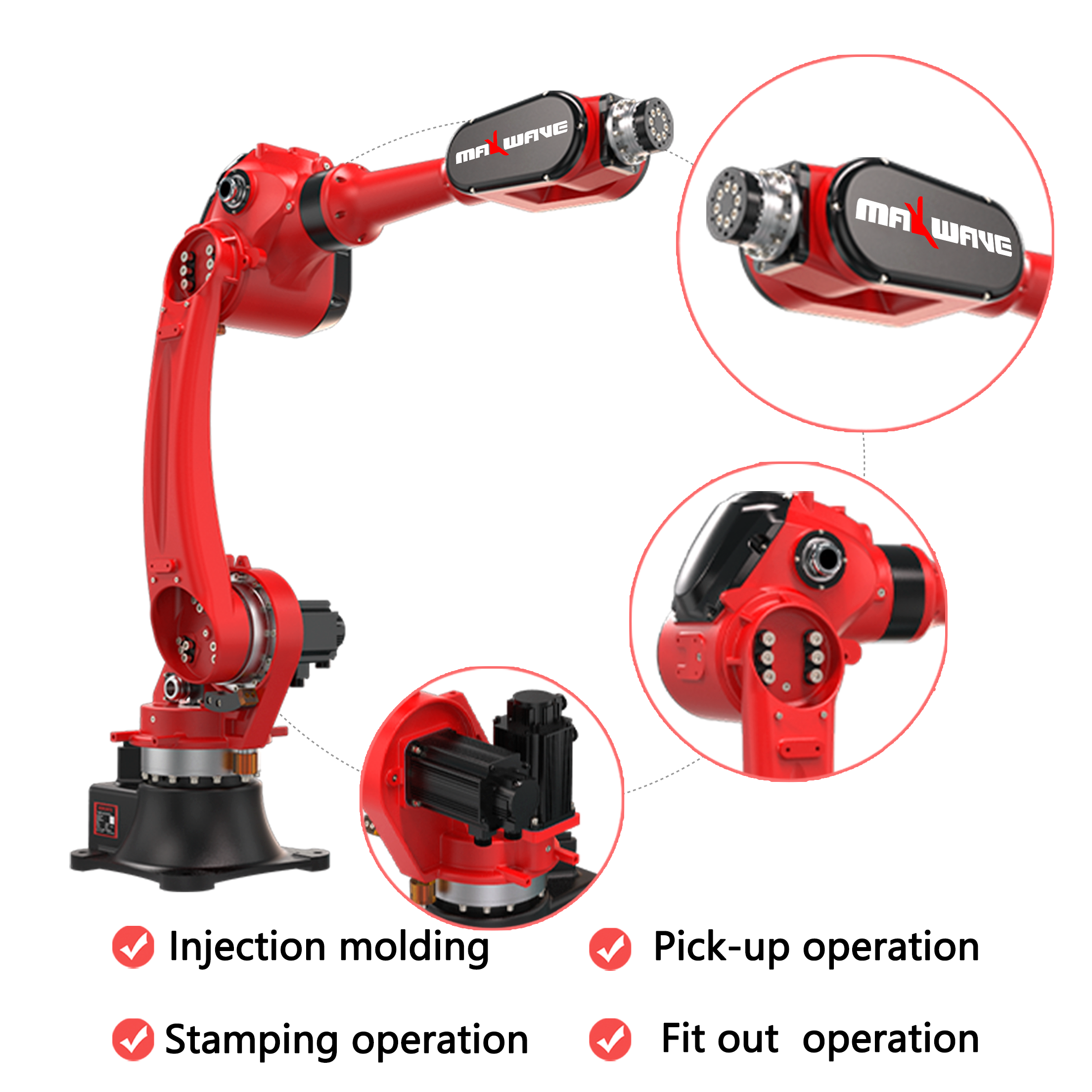 Maxwave Precision Robotic Arm  – Robot Arm Motor recenzja i cena