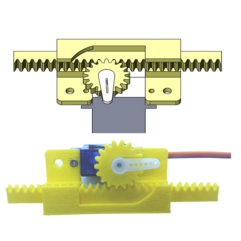 Linear Servo Robot Arm Robotic – Science And Invention recenzja i cena