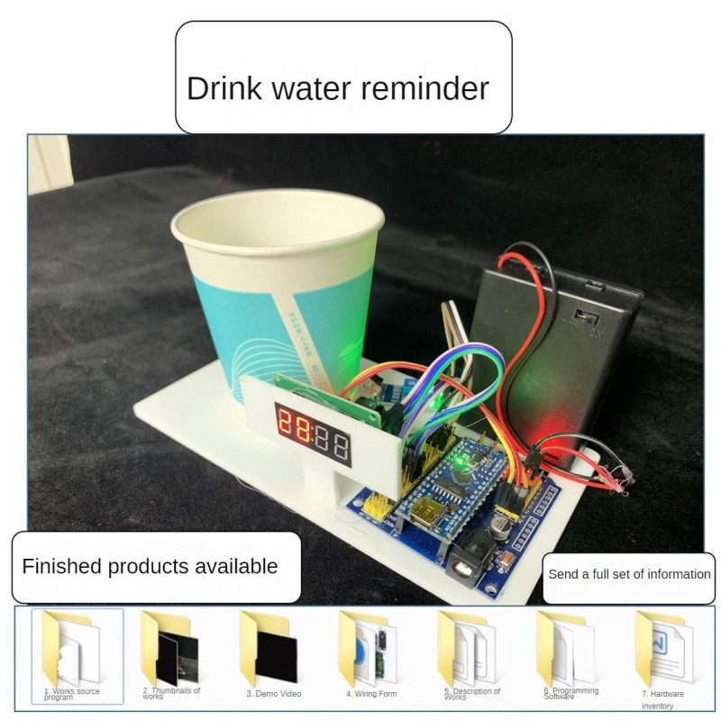 Drink Water Reminder Robot Han – Science Nature recenzja i cena