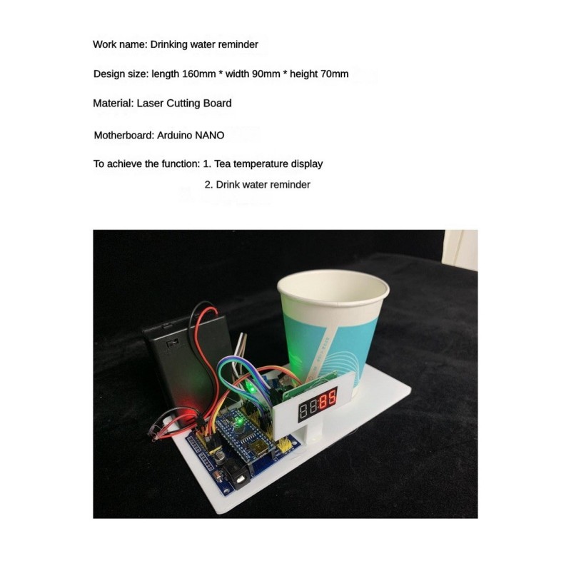 Drink Water Reminder Robot Han – Science Nature recenzja i cena
